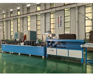 南宁高频焊门窗铝隔条成型设备
